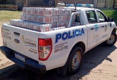 Tres detenidos por el robo de bebidas