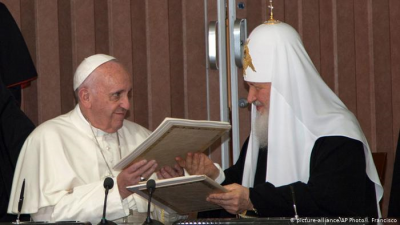 Gestionan un nuevo encuentro del Papa con el Patriarca ortodoxo ruso
