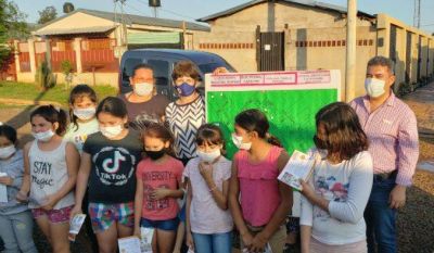 Junto al IPRODHA, la Fundaci�n para el Desarrollo Social incorpora un nuevo barrio al Programa �Trabaja Misiones�