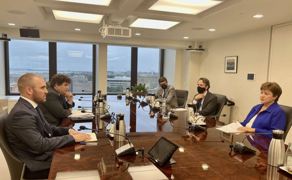 FMI: Guzmn vio a Lipton y Georgieva para acelerar el acuerdo despus de las elecciones