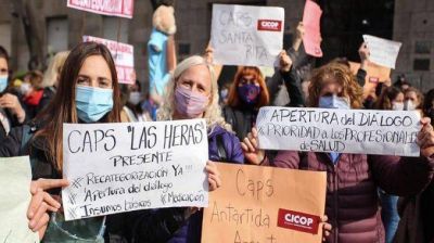 Paro de Cicop: “Montenegro aún no recibió a los trabajadores de la salud”