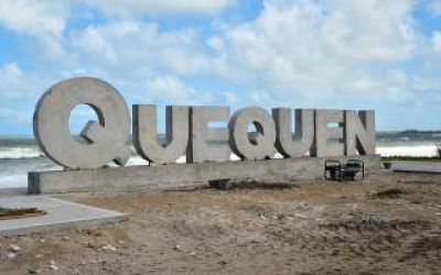 Necochea: Quequ�n ya tiene las letras con su nombre para las postales tur�sticas