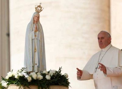 Al recordar apariciones de la Virgen de F�tima, el Papa Francisco da esta ense�anza
