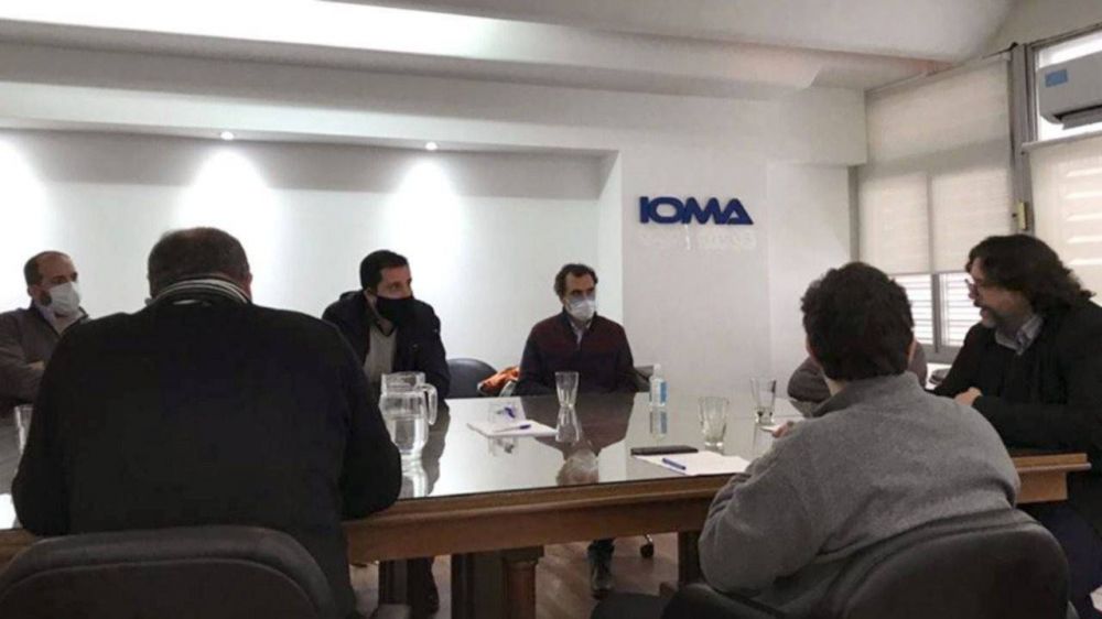 Autoridades de IOMA y la AMP vuelven a reunirse en medio del recrudecimiento del conflicto