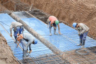 Merlo | Avanza la obra hidr�ulica y de pavimentaci�n del Arroyo Torres