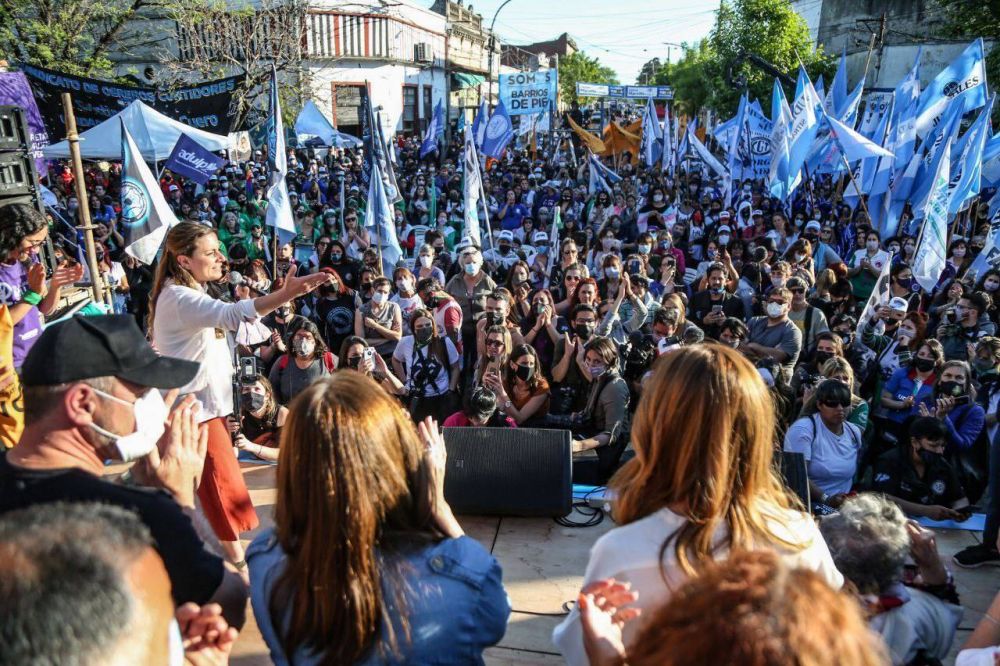 Con un multitudinario acto, las Mujeres sindicalistas mostraron su potencia y reclamaron ms espacio en la CGT