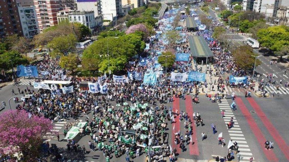 Marcha de la CGT: el sindicalismo matancero, movilizado por la unidad y el trabajo