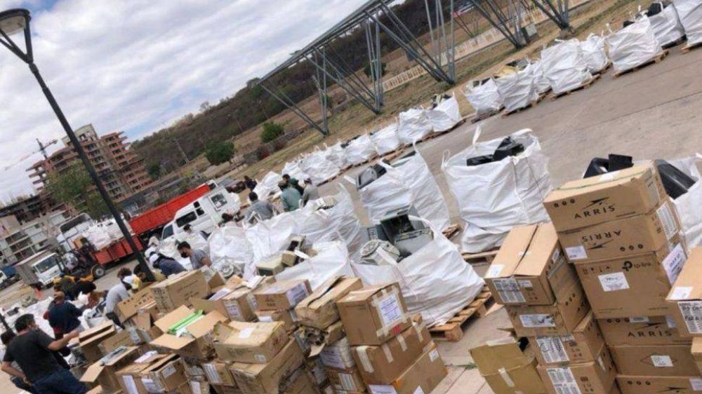 En Jujuy recolectaron decenas de kilos de basura electrónica