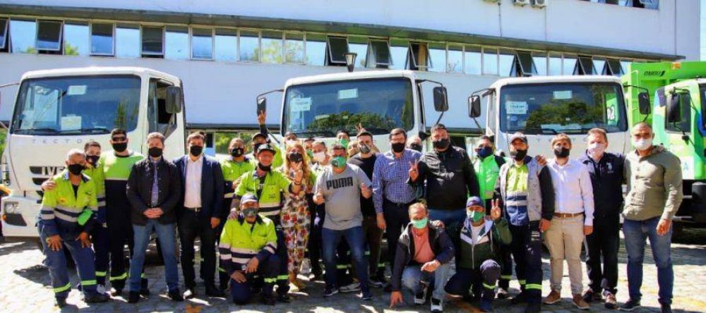 Avellaneda: El municipio aumenta su flota de vehculos para mejorar la calidad de los servicios
