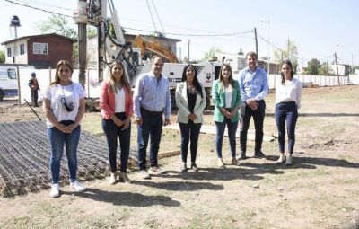 Comenz� la construcci�n de un plan de viviendas en Pablo Nogu�s