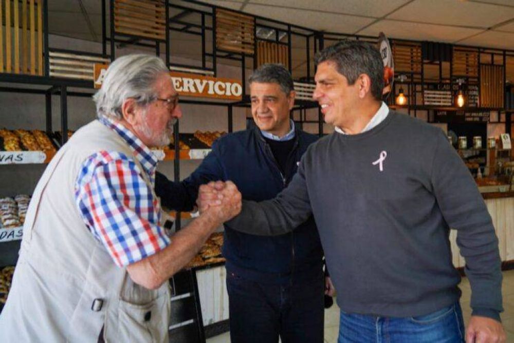 Jorge Macri visit Malvinas Argentinas para respaldar a los candidatos de Juntos