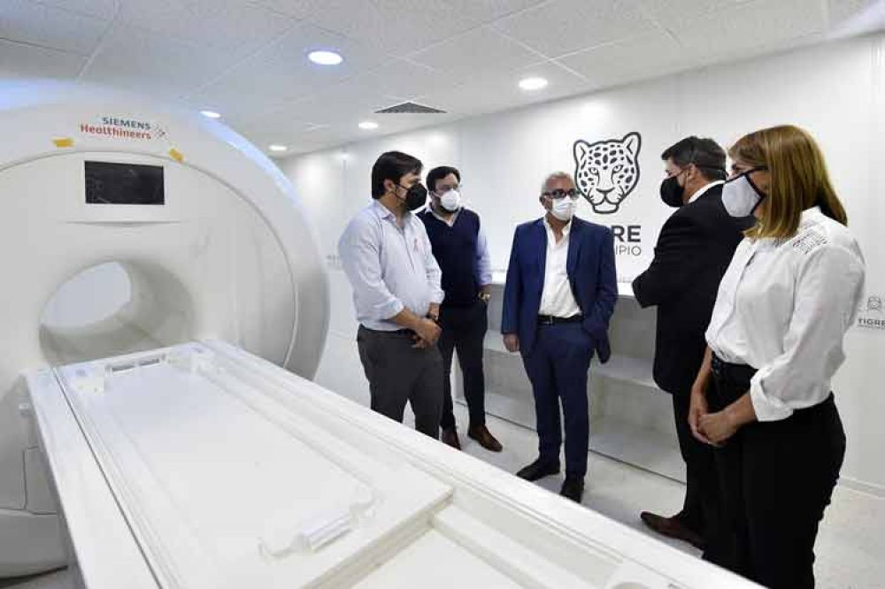 Tigre inaugur el nuevo resonador magntico nuclear de alto campo en el HDI de Don Torcuato