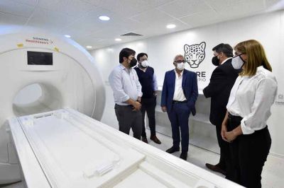 Tigre inaugur� el nuevo resonador magn�tico nuclear de alto campo en el HDI de Don Torcuato