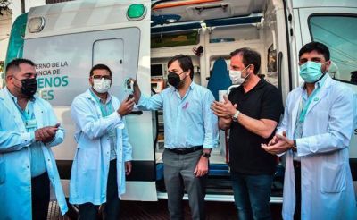 El hospital Erill recibi� una unidad de terapia intensiva m�vil de alta complejidad