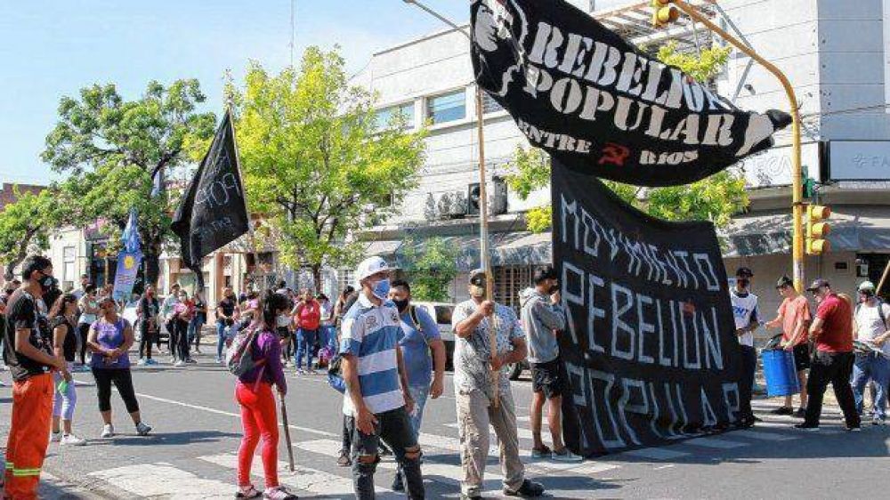 Paran: el movimiento Rebelin Popular pidi comida y herramientas