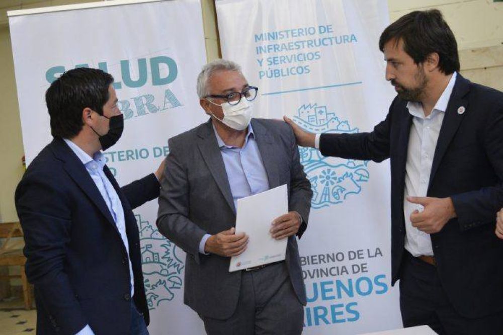 Zamora, Kreplak y Nardini acordaron avanzar en las obras de refaccin del Hospital Provincial de General Pacheco