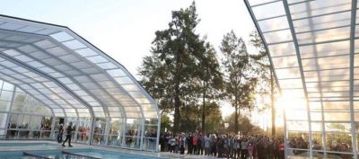 Avellaneda ya cuenta con un nuevo Natatorio Climatizado en La Saladita