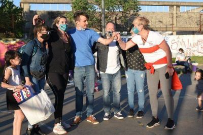 Mor�n: El Frente de Todos junto a las glorias del Gallo