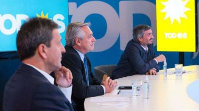 El Frente de Todos vuelve a mostrar unidad en un acto para recordar a N�stor Kirchner