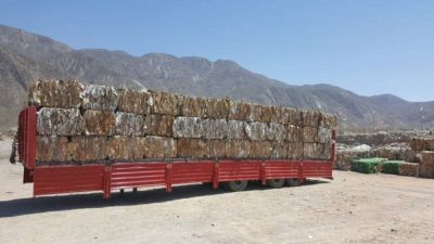 El Centro de Residuos de Sarmiento transport� m�s de 12 mil kilos de cart�n