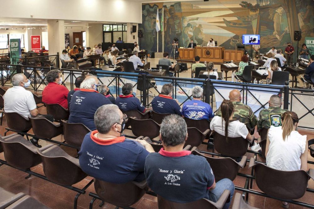 Tigre: La 15 sesin ordinaria del Concejo Deliberante estuvo marcada por la causa Malvinas