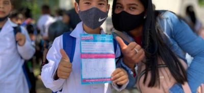 Almirante Brown inici� la vacunaci�n de ni�os en escuelas del partido