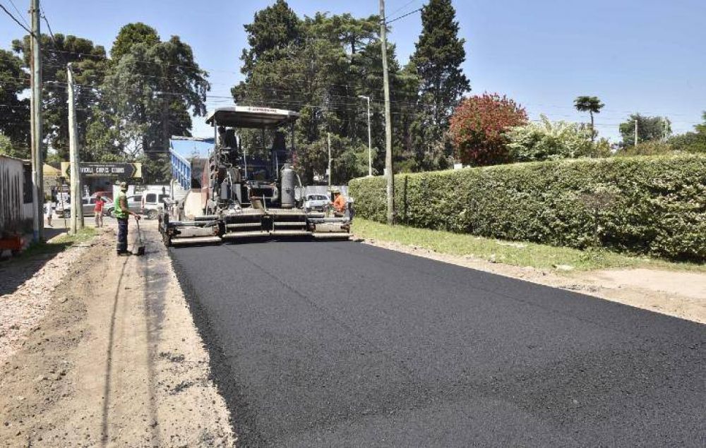 Malvinas Argentinas: Ms de 80 nuevas cuadras de asfalto en Tortuguitas