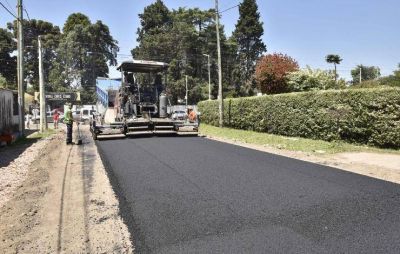 Malvinas Argentinas: Más de 80 nuevas cuadras de asfalto en Tortuguitas
