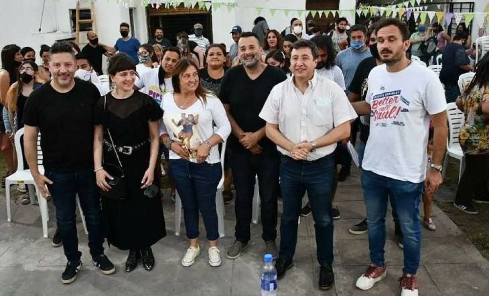 MERLO: Arroyo y Menndez participaron de un conversatorio en la Universidad Popular de Merlo