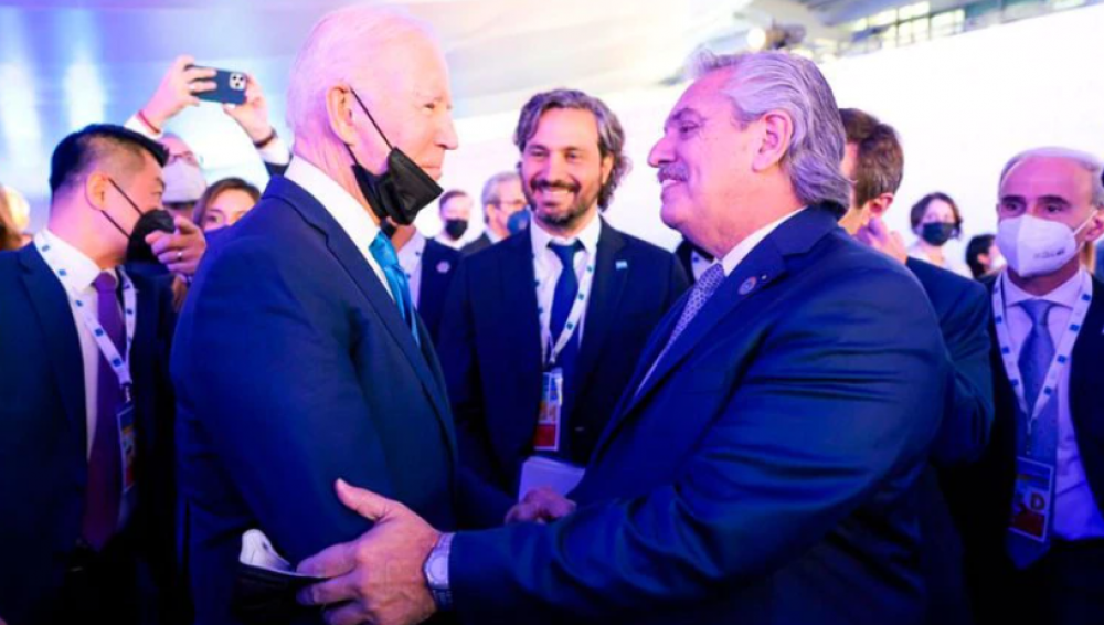 G20 en Roma: Alberto Fernndez y Biden mantuvieron un dilogo informal y hablaron sobre la amistad que comparten con el Papa