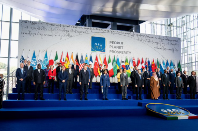 Los líderes del G20 acordaron la adopción de un impuesto mínimo global del 15 % a las multinacionales