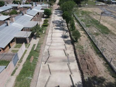 Vialidad Provincial inicio los trabajos de pavimentación en Margarita Belén