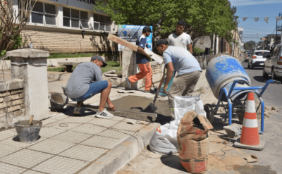 Luján: Progresan los trabajos de puesta en valor del Policlínico Municipal