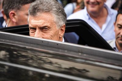 Macri en Dolores: present� un escrito pidiendo ser sobrese�do y no respondi� preguntas del juez