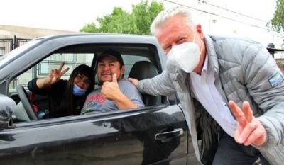 Campana: San Felipe recibi� la visita de los candidatos del Frente de Todos