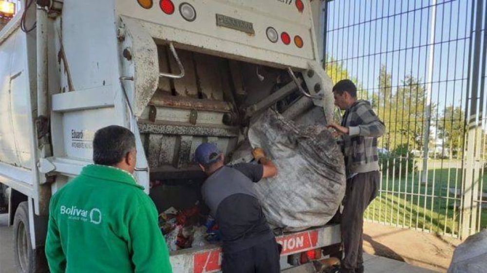 Bolivar: Cmo ser la recoleccin de residuos por los feriados administrativos