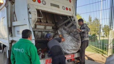 Bolivar: Cómo será la recolección de residuos por los feriados administrativos