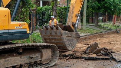 San Isidro: Posse recorri� obras de pavimento en Beccar