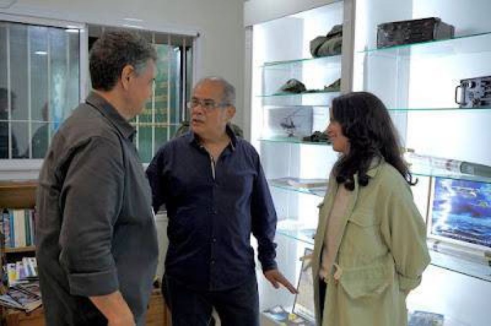 Jorge Macri comparti� una cena con ex combatientes de Malvinas de Vicente L�pez