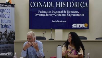 CONADU Histórica pidió «jerarquizar la cláusula de revisión salarial» ante el avance de la inflación