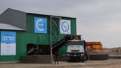 Geocycle presentó su nueva planta de procesamiento de residuos urbanos (US$ 1 millón para tratar más de 50.000 toneladas por año que se convierten en combustible)