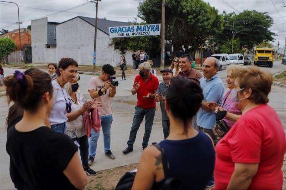  Mayra en La Florida: Necesitamos que nos acompaen para seguir transformando cada barrio de Quilmes