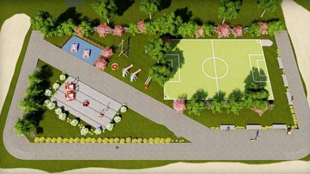 Programa Mejor Barrio: Construirn espacios deportivos en Necochea y Quequn