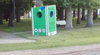 La Rica se sum� a la campa�a por el reciclado