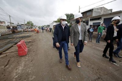 Adrogu� � Burzaco: el paso bajo nivel de la Avenida San Mart�n registra m�s de un 40 por ciento de avance