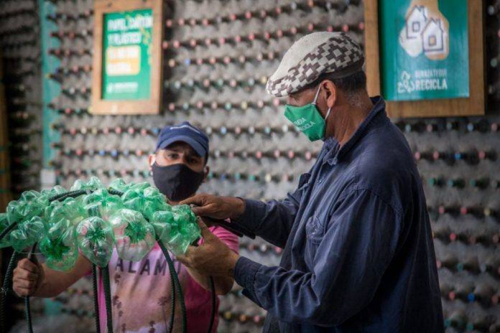 Berazategui: Berazategui Recicla ya cuenta con 44 ecopuntos
