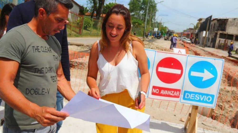 Lomas de Zamora: obras de pavimentacin y desages en los barrios