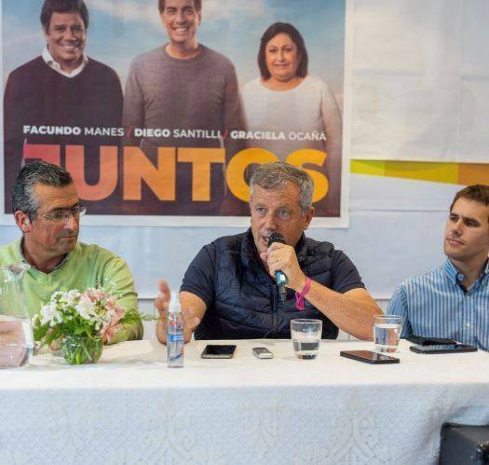  Monz reiter su deseo de ser Gobernador y habl de dividir Quilmes