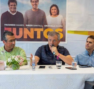  Monz� reiter� su deseo de ser Gobernador y habl� de dividir Quilmes