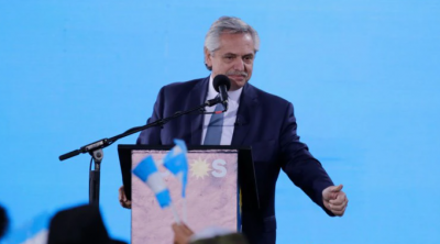 Alberto, el presidente licuado